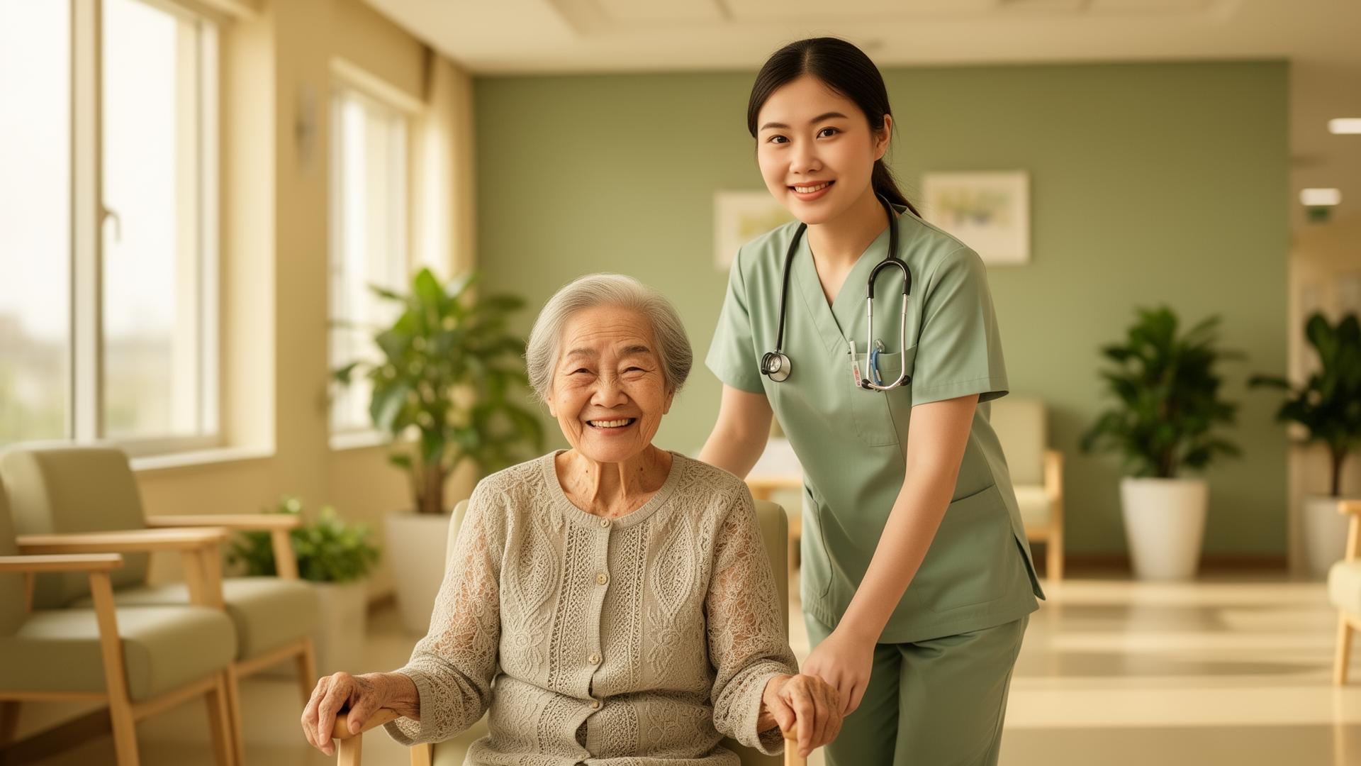 Phần mềm quản lý viện dưỡng lão — điều dưỡng chăm sóc người cao tuổi