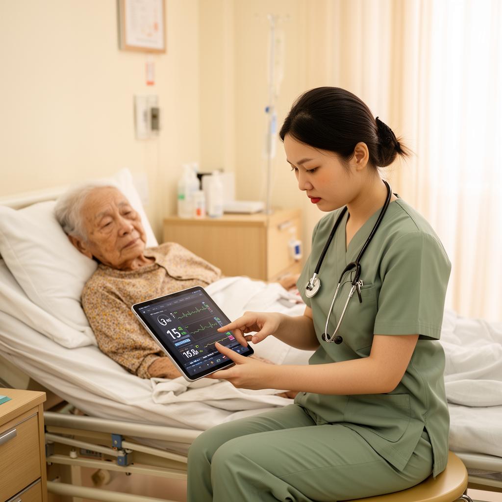 Đo vital signs tại giường
